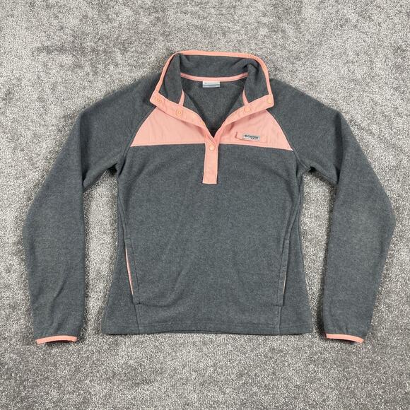 Columbia 1/4 Snap Pullover Womens Extra Small Fleece Performance Fishing PFG - Picture 2 of 16